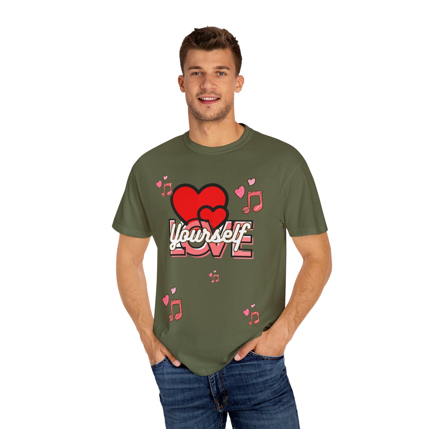 Self-Love Unisex Garment-Dyed T-Shirt - Celebrate Yourself